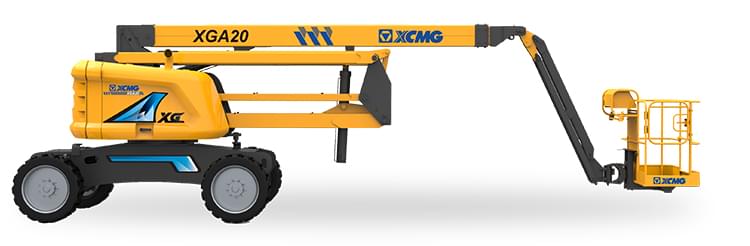 XCMG 20m self-propelled articulated boom lift XGA20 mobile elevating work platform