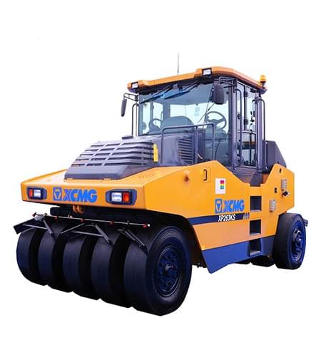 XCMG 26 ton XP263KS Chinese new pneumatic tyre tire road roller compactor machine